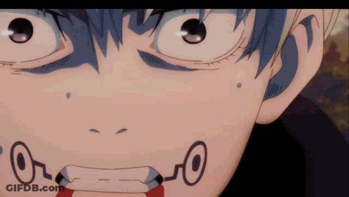 Close Up Face With Tattoo GIF