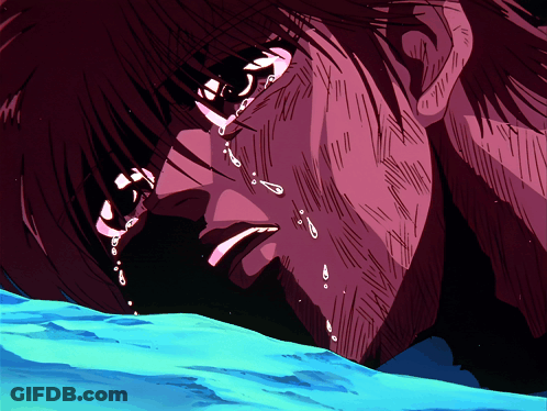 Close Up Face With Tears Running Down GIF