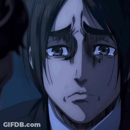 Close Up Face With Tears GIF