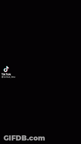Close Up Face With TikTok Watermark GIF