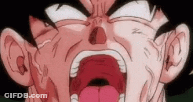 Close-Up Face With Tongue Out GIF