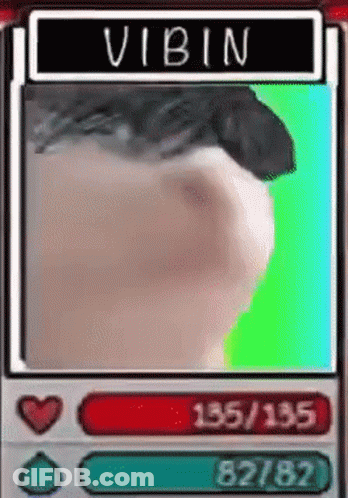 Close Up Face With Vibin GIF