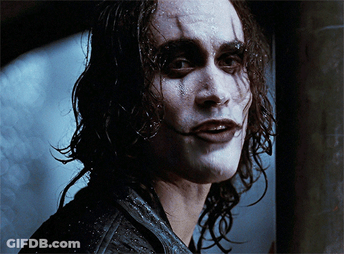 Close Up Face With Wet Hair And Makeup GIF