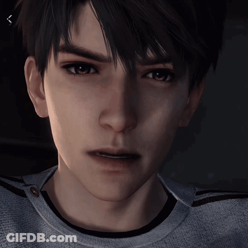 Close Up Face With X On It GIF