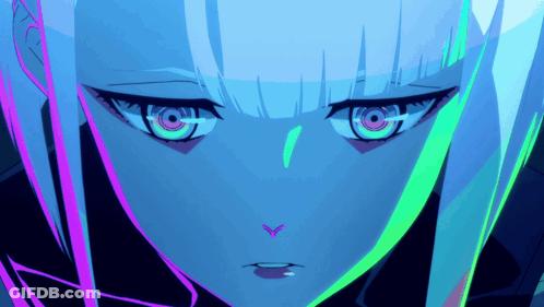 Close Up Face With Y On Nose GIF