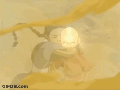 Close Up Face With Yellow Background GIF