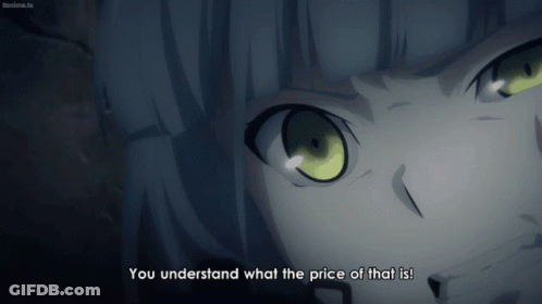 Close Up Face You Understand What The Price Of That Is GIF