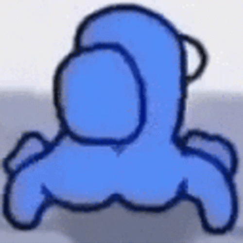 Close Up Figure Twerking Among Us Meme GIF