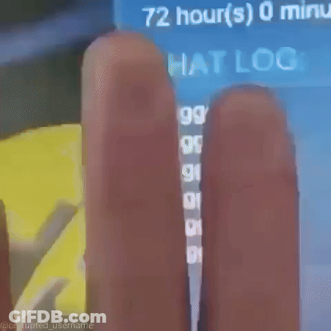 Close Up Finger With Yellow And Blue Background And Letters GIF