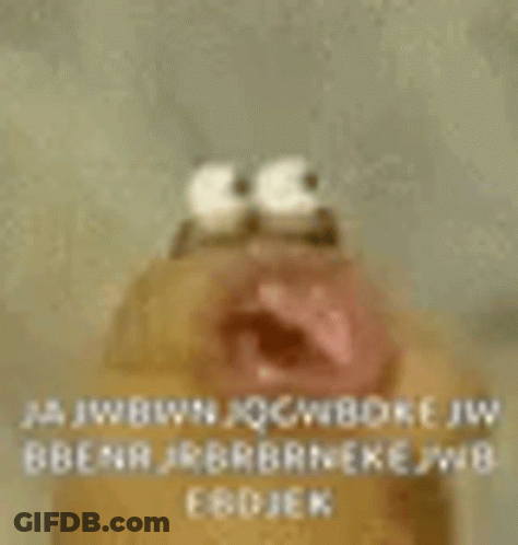 Close Up Frog With Mouth Open GIF