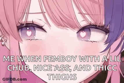 Close Up Girl With Heart Eyes GIF