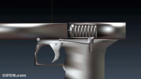Close Up Gun Open Barrel Trigger GIF
