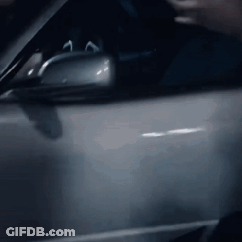 Close-Up Hand On Car Door GIF