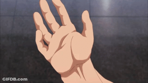 Close Up Hand Reaching Out GIF