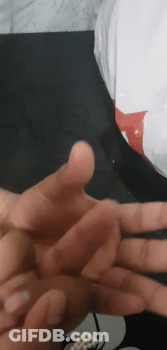 Close Up Hand Thumbs Up GIF