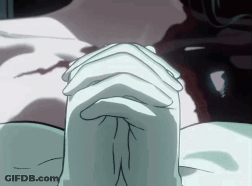 Close-Up Hands With Cross Drawing GIF
