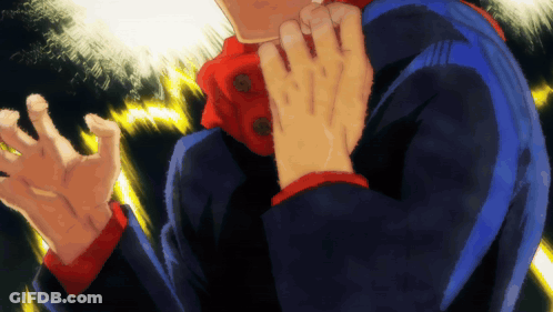 Close Up Hands With Lightning Bolt GIF
