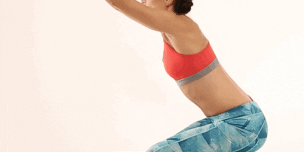 Close Up Hips Squats GIF