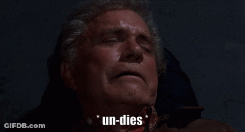 Close Up Holding Hand Saying Un-Dies GIF