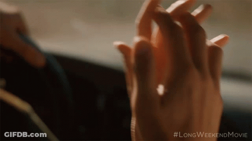 Close Up Holding Hands With Long Weekend Movie GIF