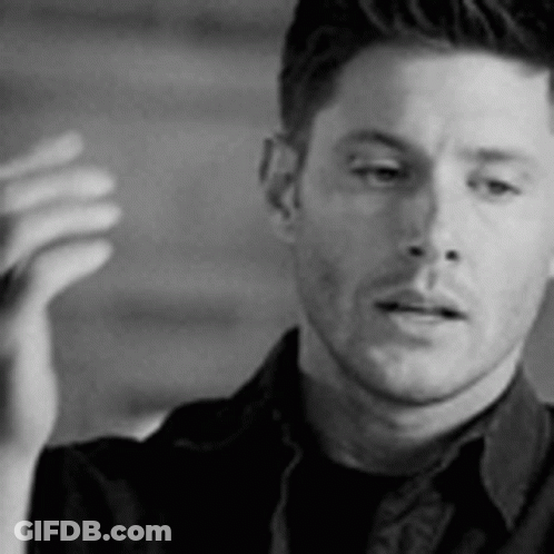 Close Up Man Black And White Photo Hand Up GIF