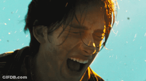 Close Up Man Blue Sky GIF