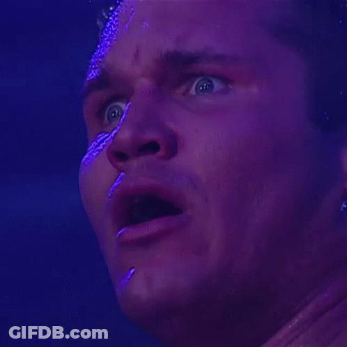 Close Up Man Eyes Wide Open GIF