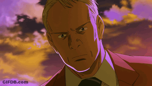 Close Up Man Face Cloudy Sky GIF