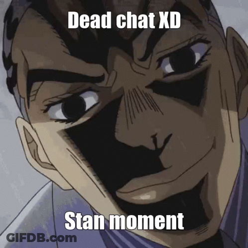 Close Up Man Face Dead Chat Xd Stan Moment GIF
