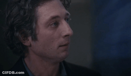 Close Up Man Face Eyes Closed Dark Room GIF