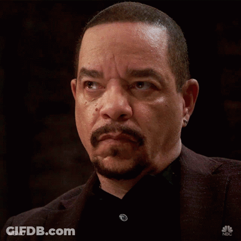 Close Up Man Face Hashtag SVU GIF