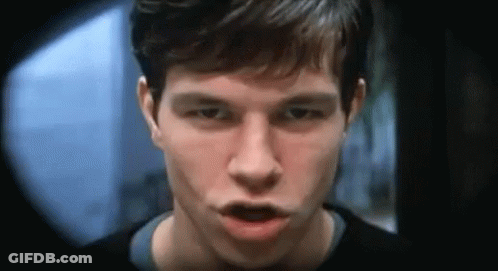 Close Up Man Face Mouth Open GIF