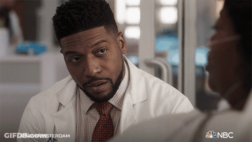 Close Up Man Face #Newamsterdam GIF