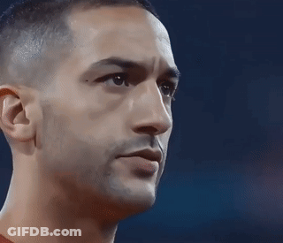 Close Up Man Face Orange Shirt GIF