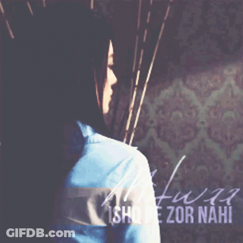 Close Up Man Face Saying Ishq Pe Or Nahi GIF