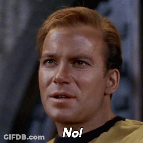 Close Up Man Face Saying No GIF