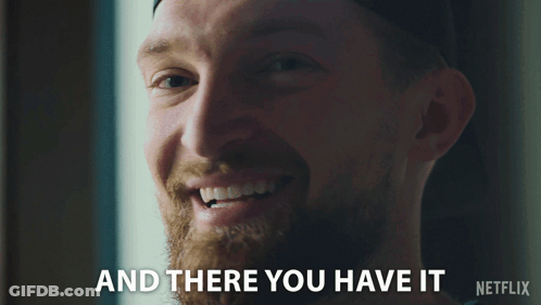 Close Up Man Face Saying Triple-Double GIF