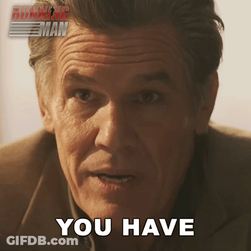 Close Up Man Face Saying You Have GIF