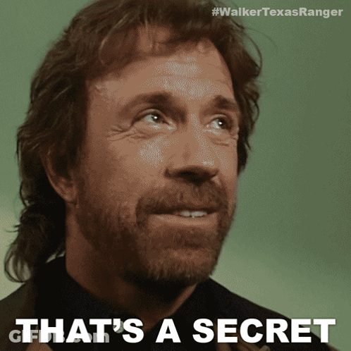 Close Up Man Face That's A Secret GIF