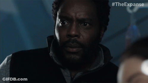 Close Up Man Face #Theexpanse GIF