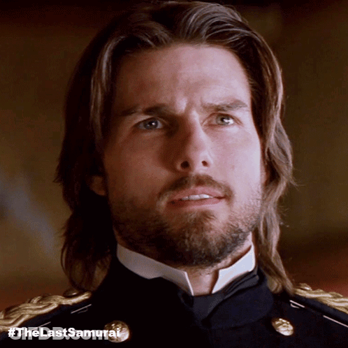 Close Up Man Face #Thelastsamurai GIF