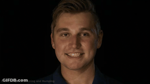 Close Up Man Face With Breaking And Entering And Humping GIF