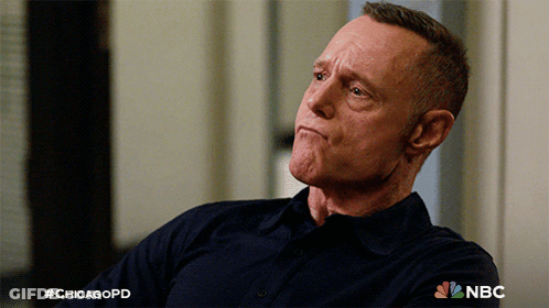 Close Up Man Face With Chicagopd GIF