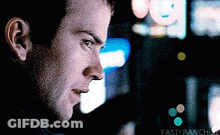 Close Up Man Face With Fastfranchise GIF