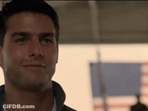 Close Up Man Face With Flag GIF