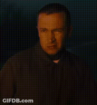 Close Up Man Face With Grid Pattern GIF