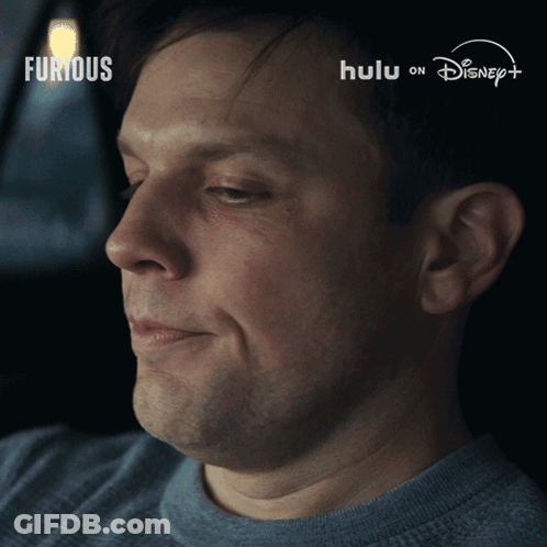 Close Up Man Face With Hulu On Disney GIF