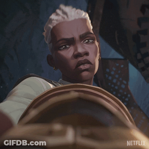 Close Up Man Face With Netflix GIF