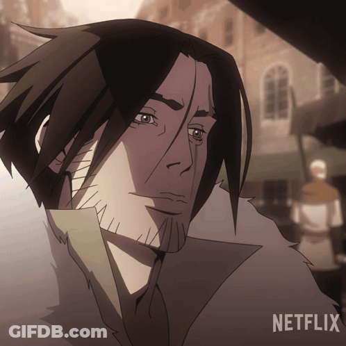 Close Up Man Face With Netflix GIF