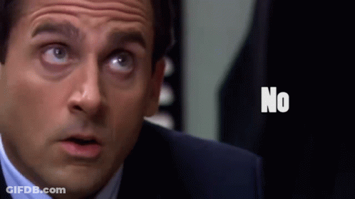 Close Up Man Face With No GIF
